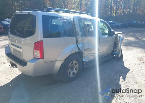 2006 Nissan Pathfinder S from USA, damaged, VIN 5N1AR18W86C601197